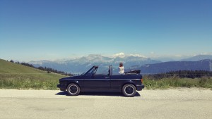 Au sommet du semnoz hier