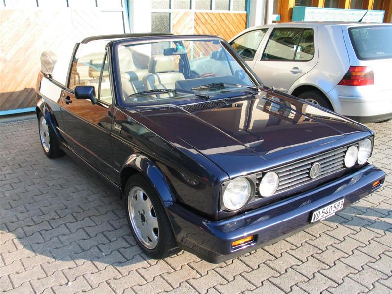 l'esprit tuning avec une Golf One Cabriolet datant d'apr s juillet 1987